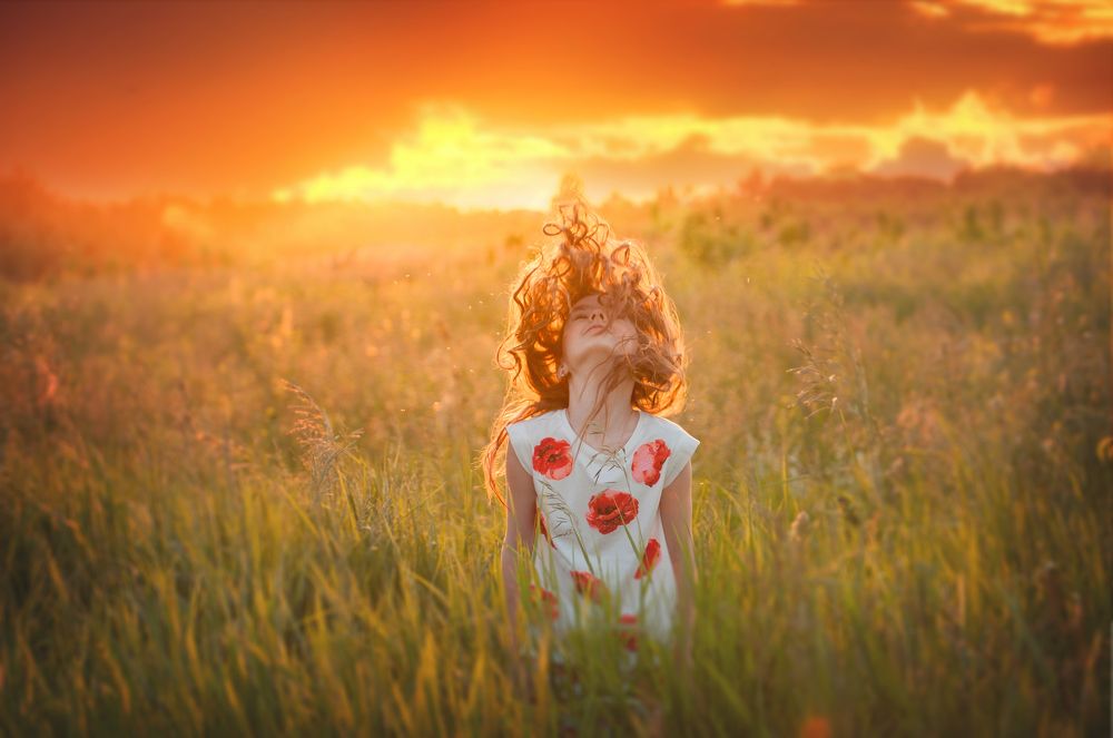 Огонь в волосах