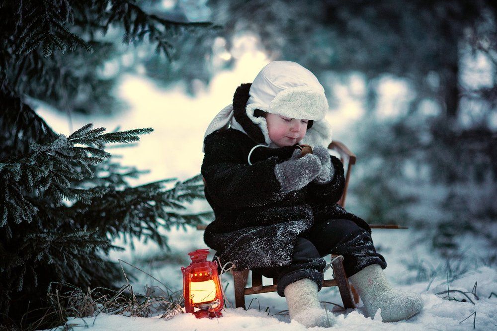 -Замерзла лапочка, давай погрею!!