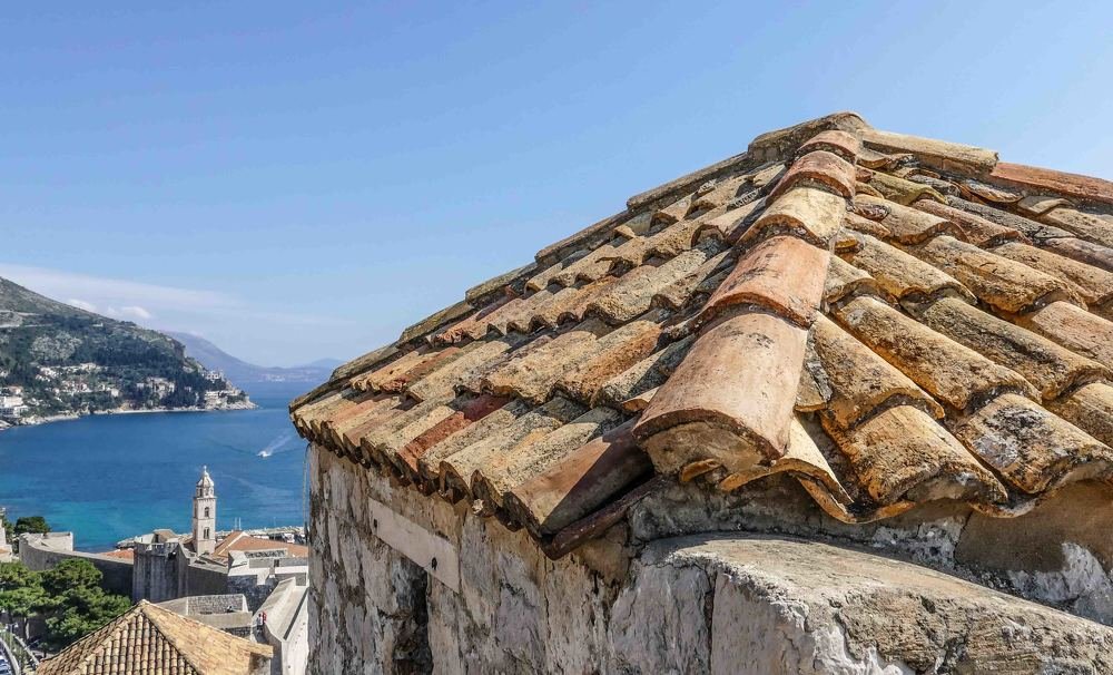 старая черепица Дубровника
