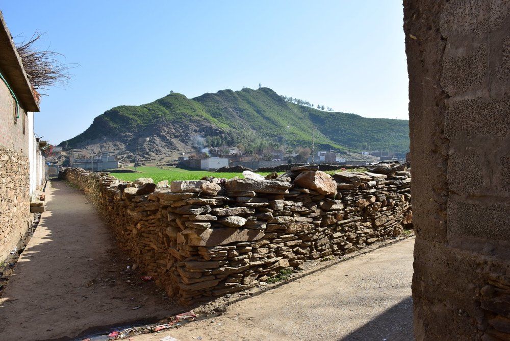 My Village Street Landscape