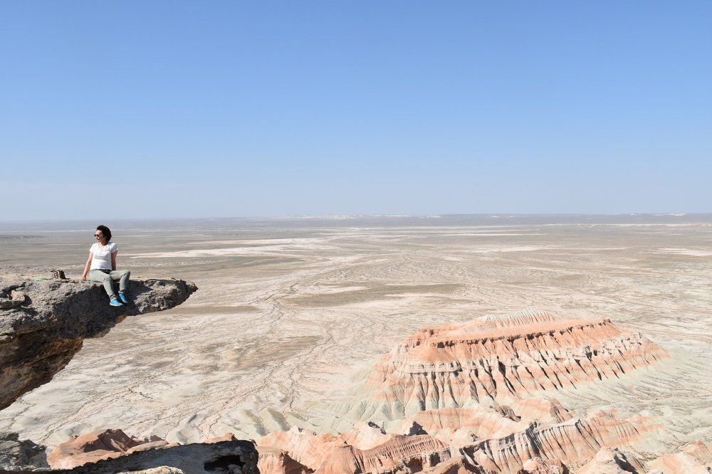 Розовые каньоны Янги-Кала