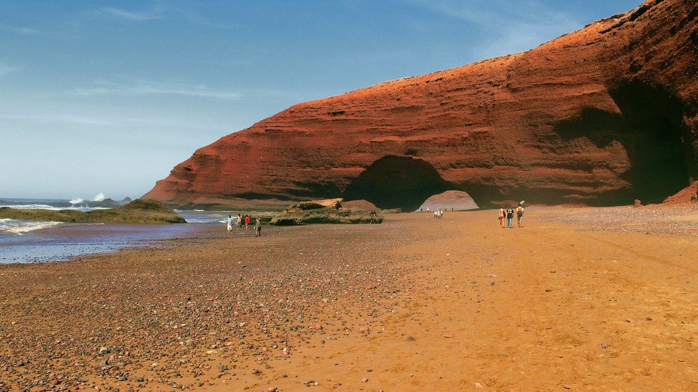 Марсианские пейзажи.