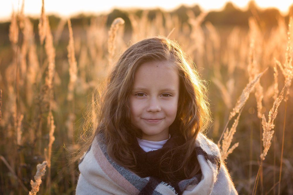 Солнце в глазах и волосах