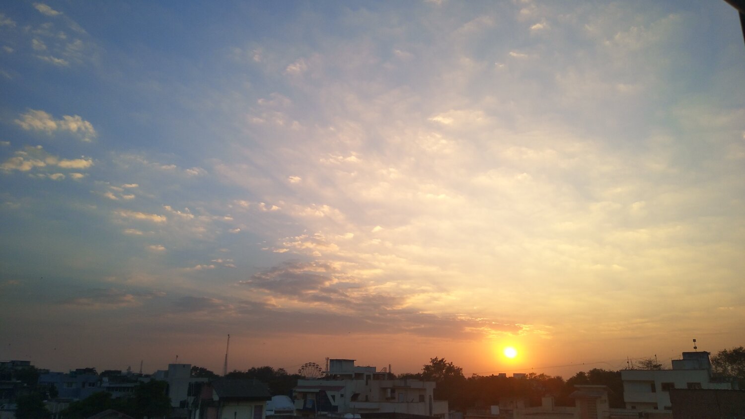 Chemistry Of Sky With Sun