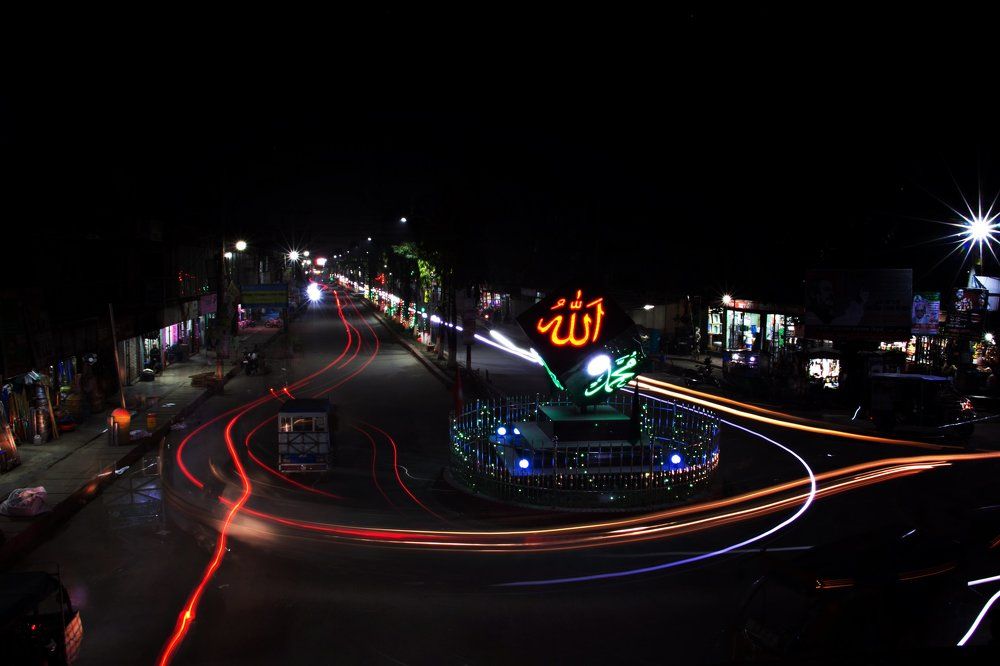 long exposure in night