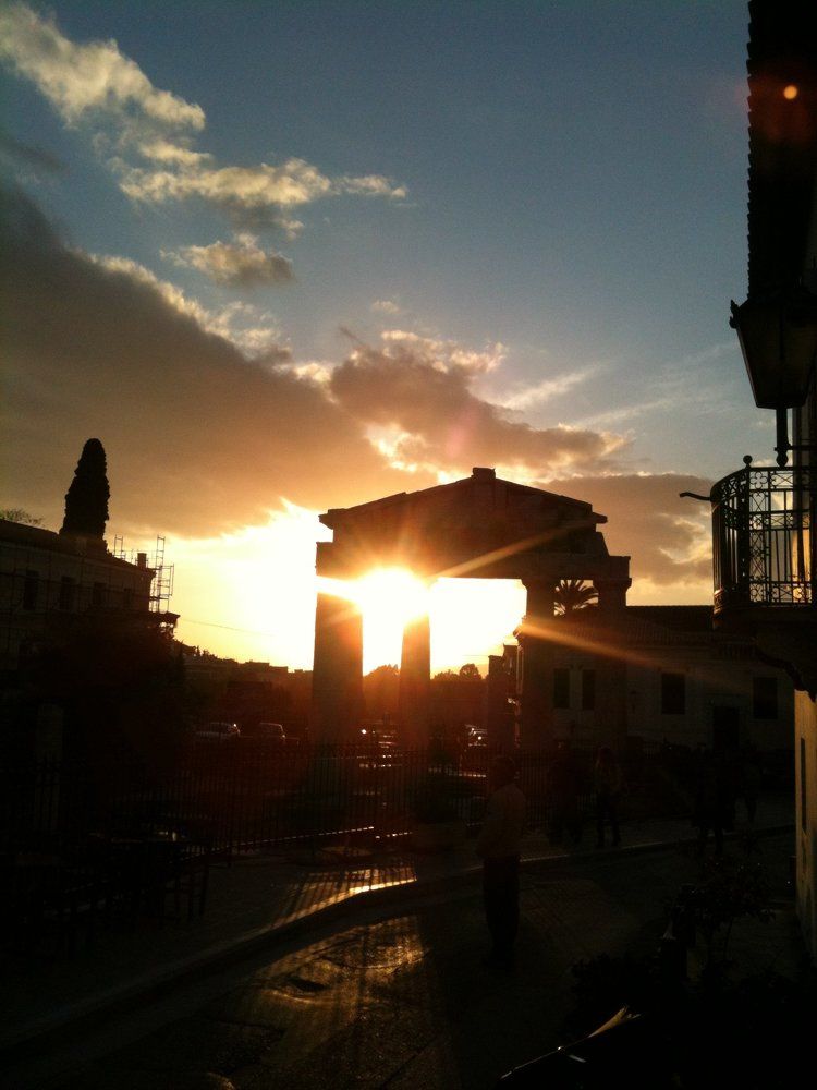 The shiny Gate of Athena Archegetis