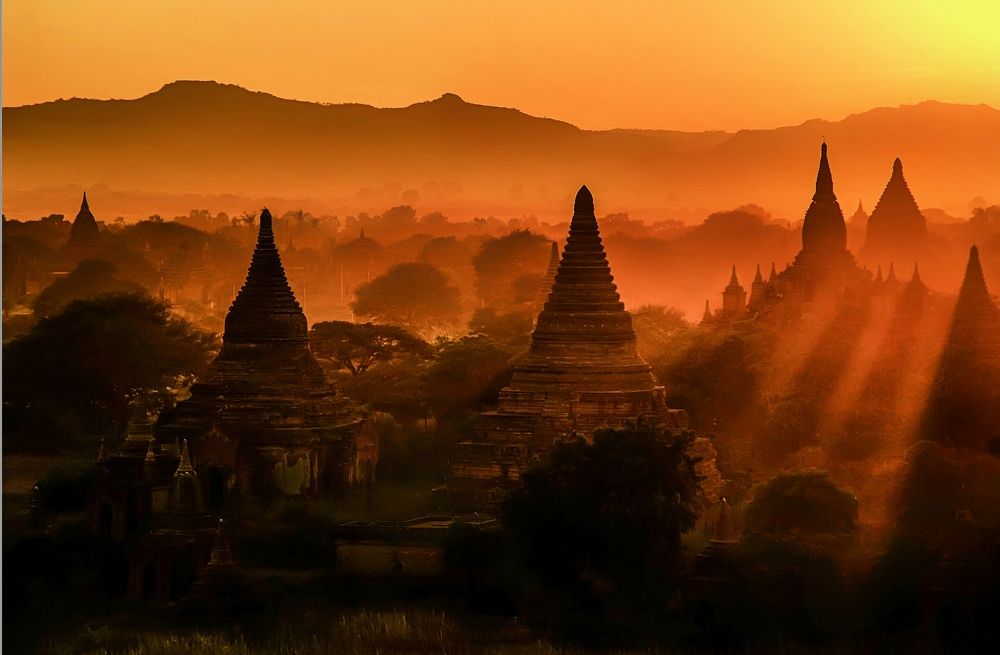 Bagan sunset