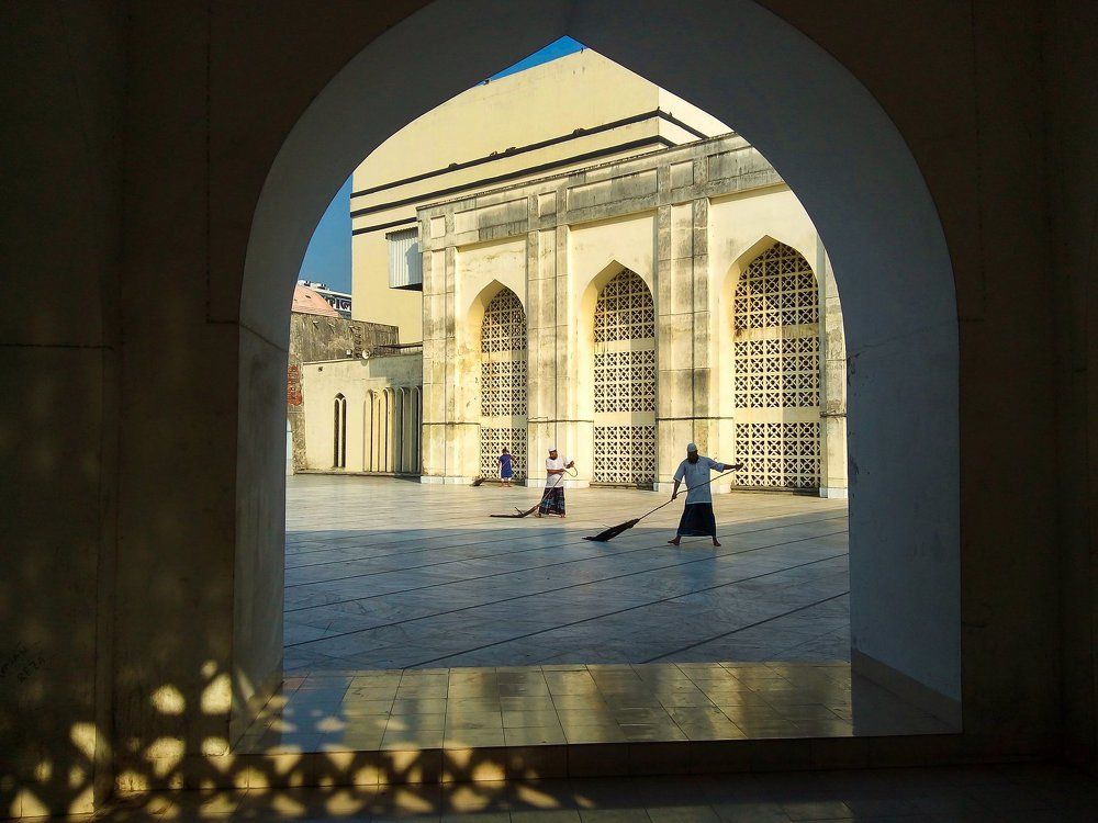 Mosque is the holy place for prayer