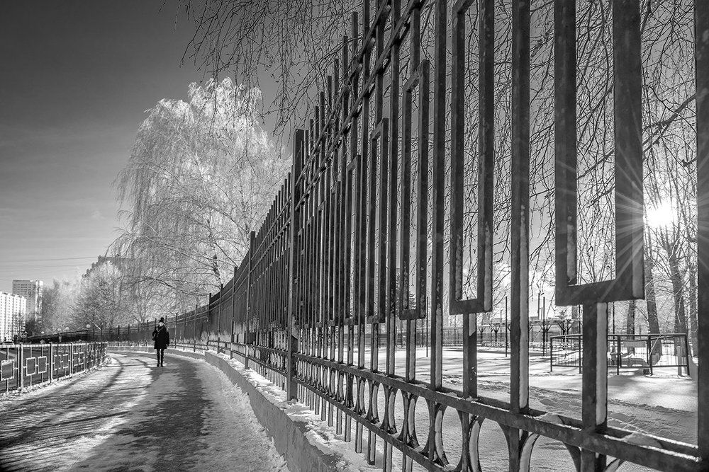 Заснеженные ритмы нашего городка