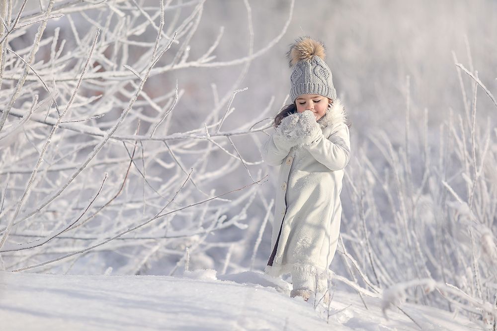 девочка Зима