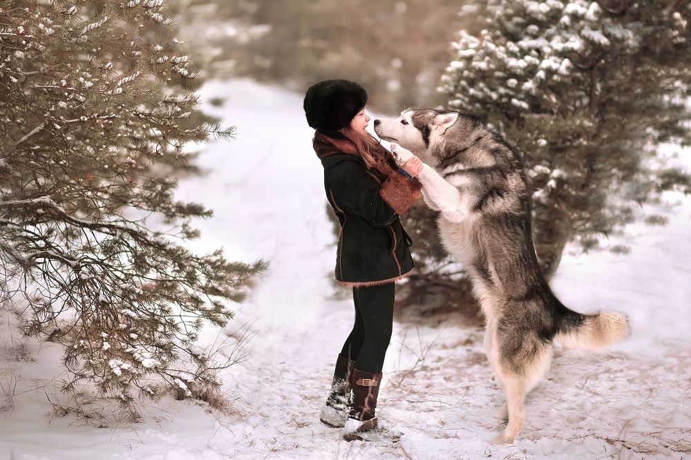 Иди поцелую!