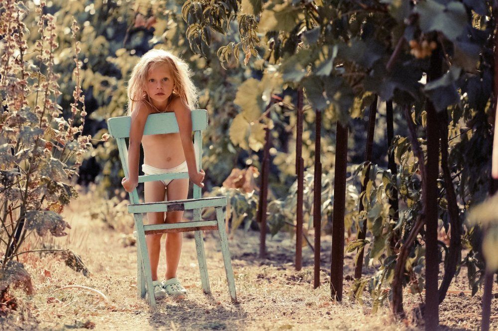 Машенька. Исследование предметов.