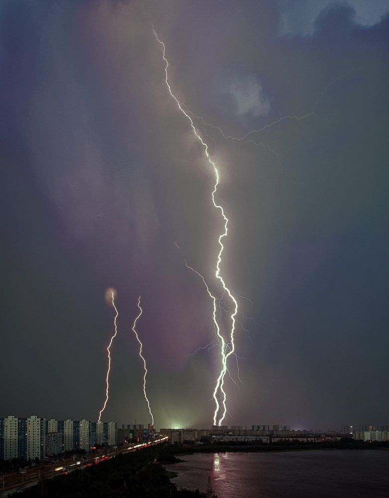 Гроза над городом