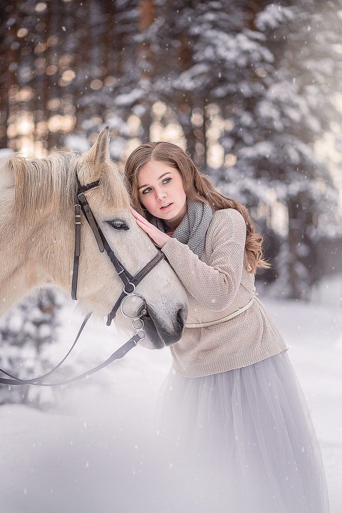 Прогулка в заснеженном лесу 2