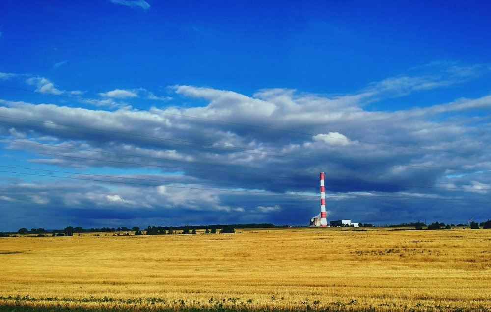 Неба синь к себе маня...