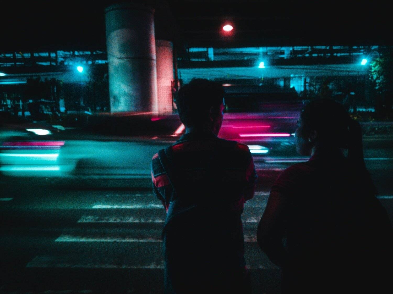 Lets cross the street when we get there