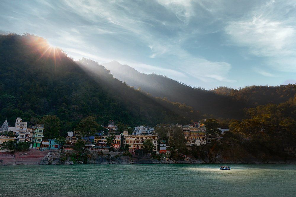 Утро в Ришикеше