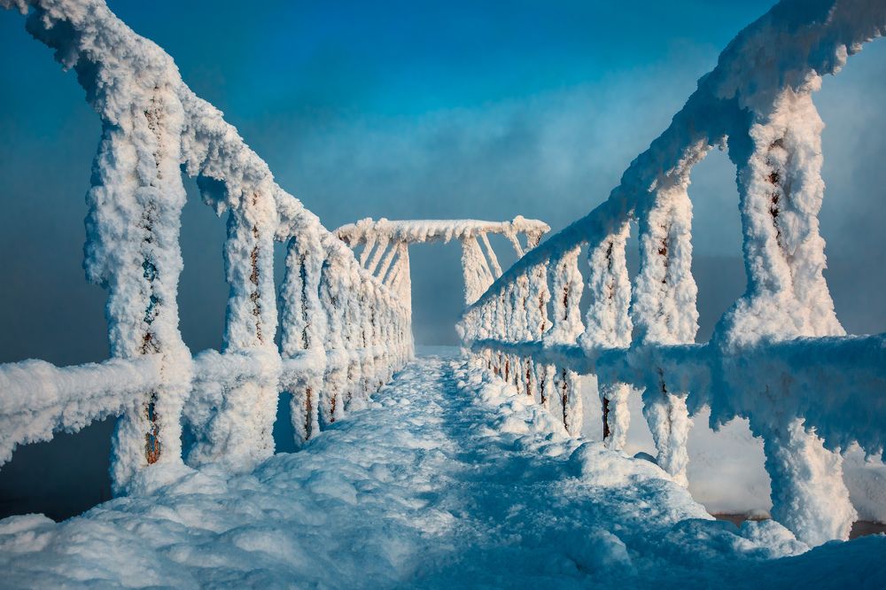 Winter bridge