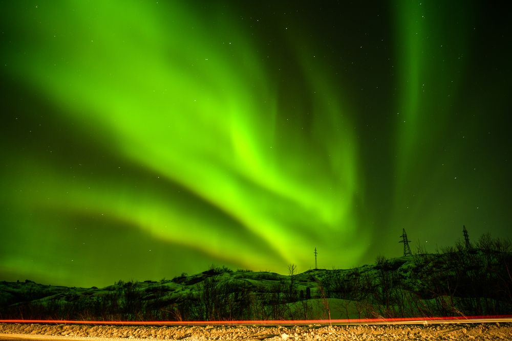 засветило всё небо