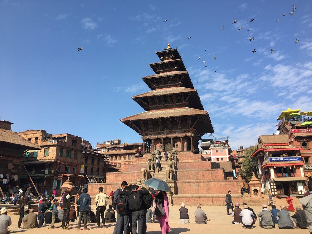 Five storeyed Temple Nepal