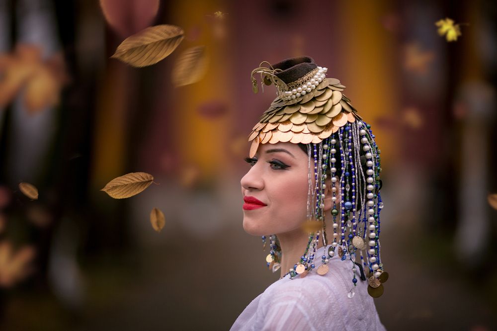 Traditional beauty girl