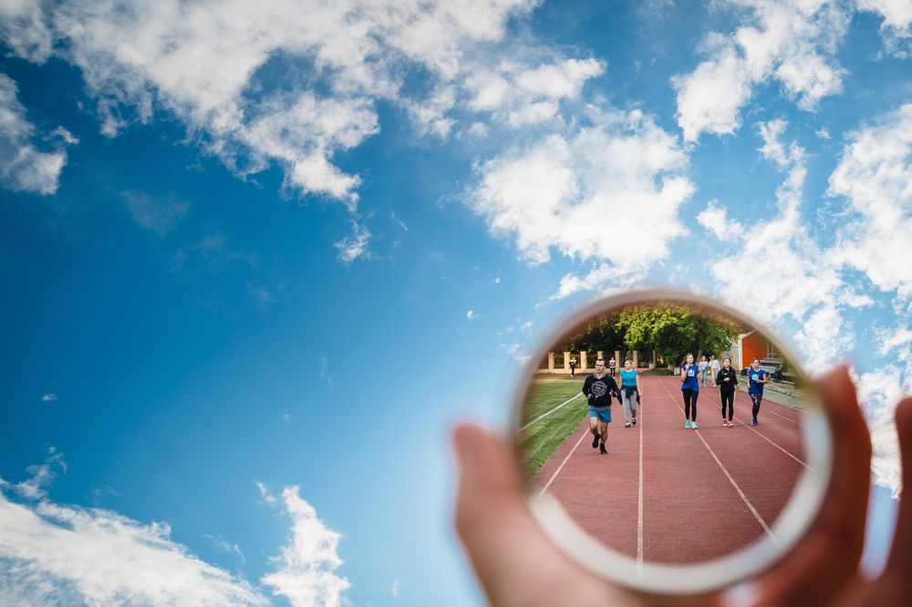 Небо и земля.