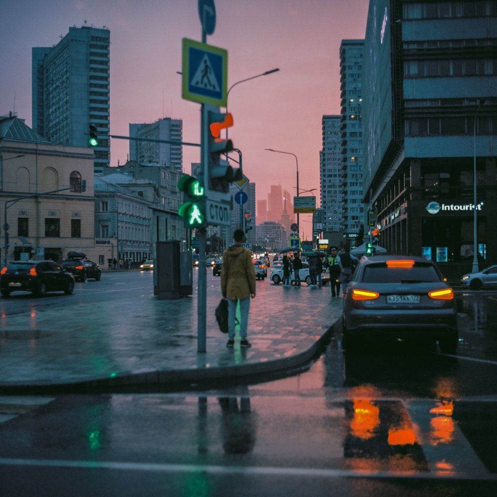 Rainy Arbat