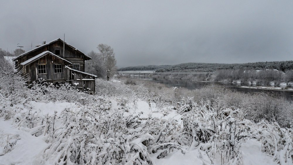 Зима в Устьянах