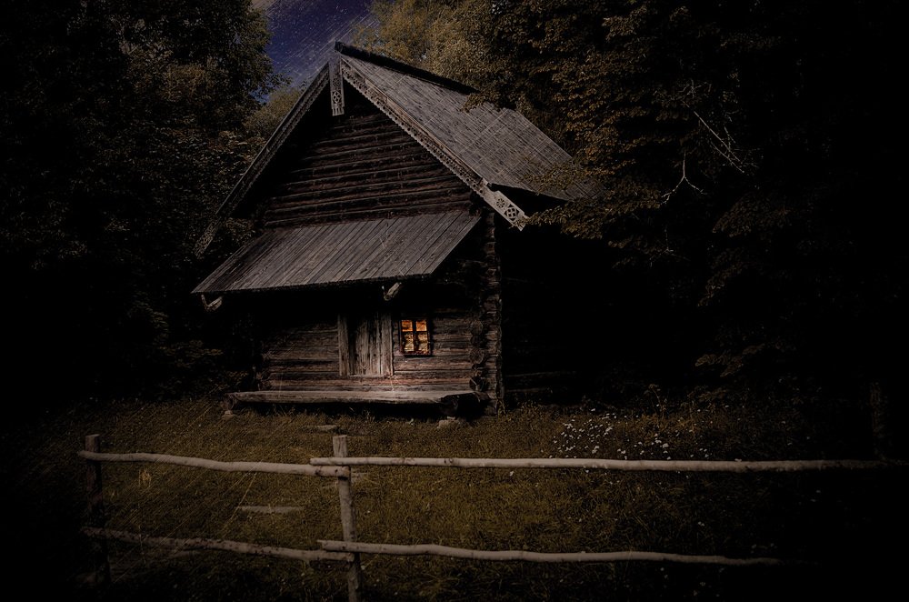 Ночью на опушке