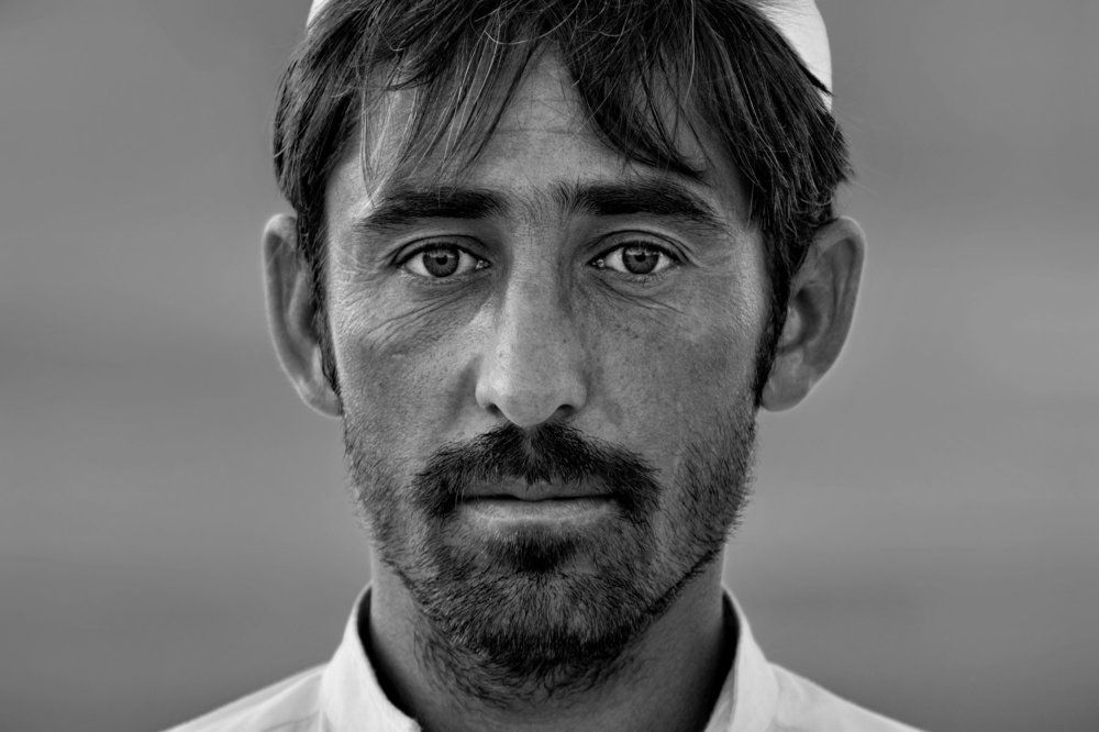Serenity through the eyes of an Afghan Man