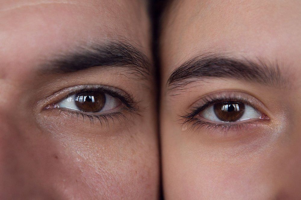 Отец и дочь.