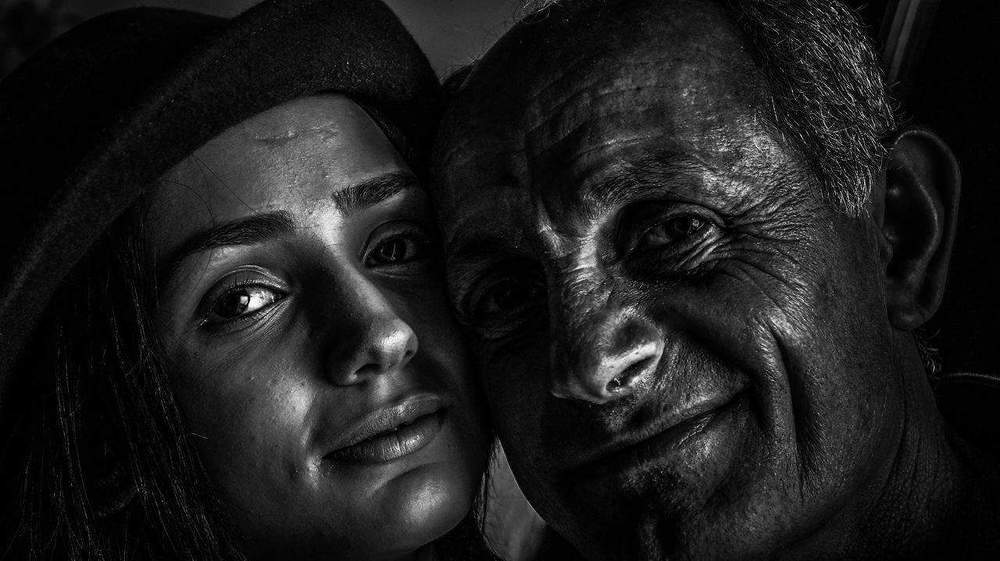 Father and daughter