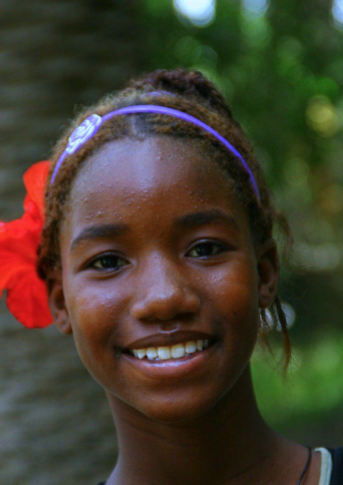 African girl