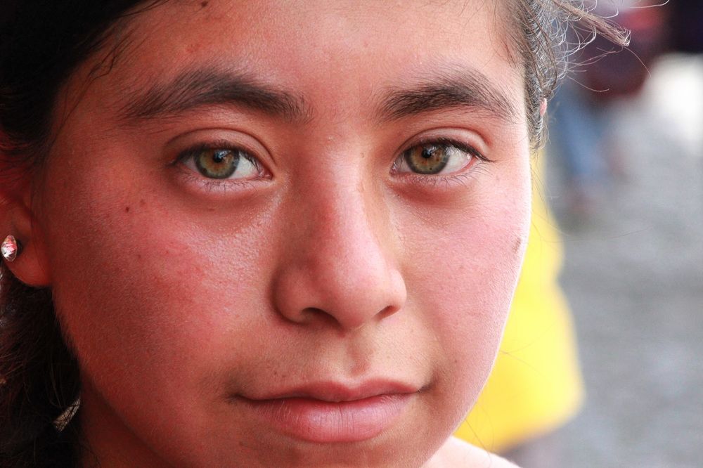 Green eyes at Antigua Guatemala.