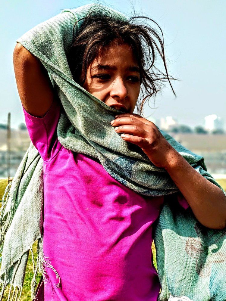 Random picture of a girl by my phone!