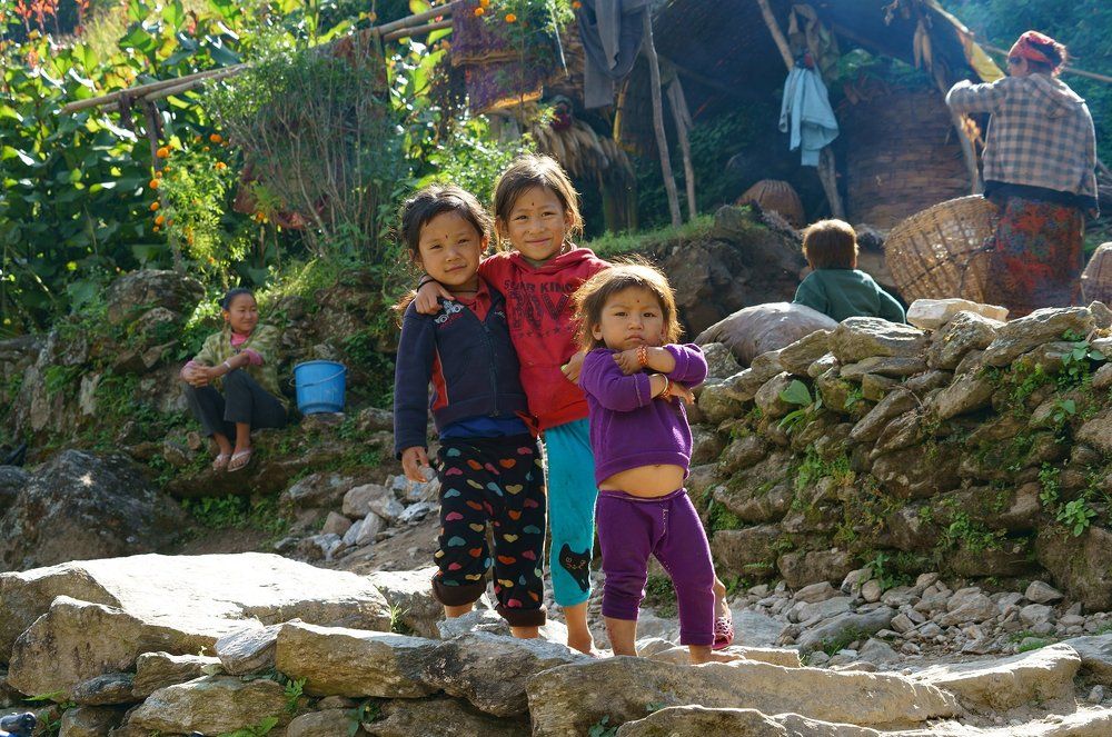 Дети Непала