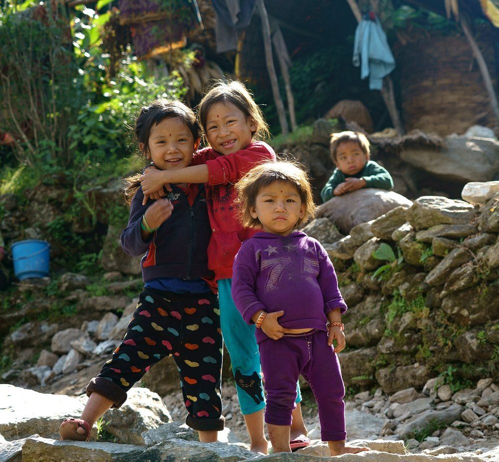 Непальская детвора