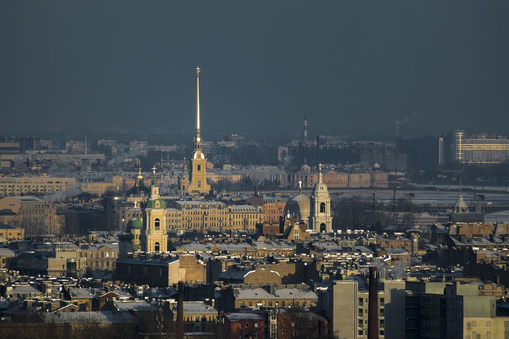 Вид на Питер