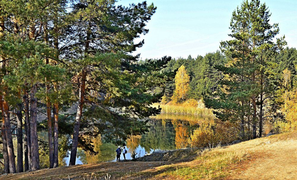 Пейзаж Голубого карьера