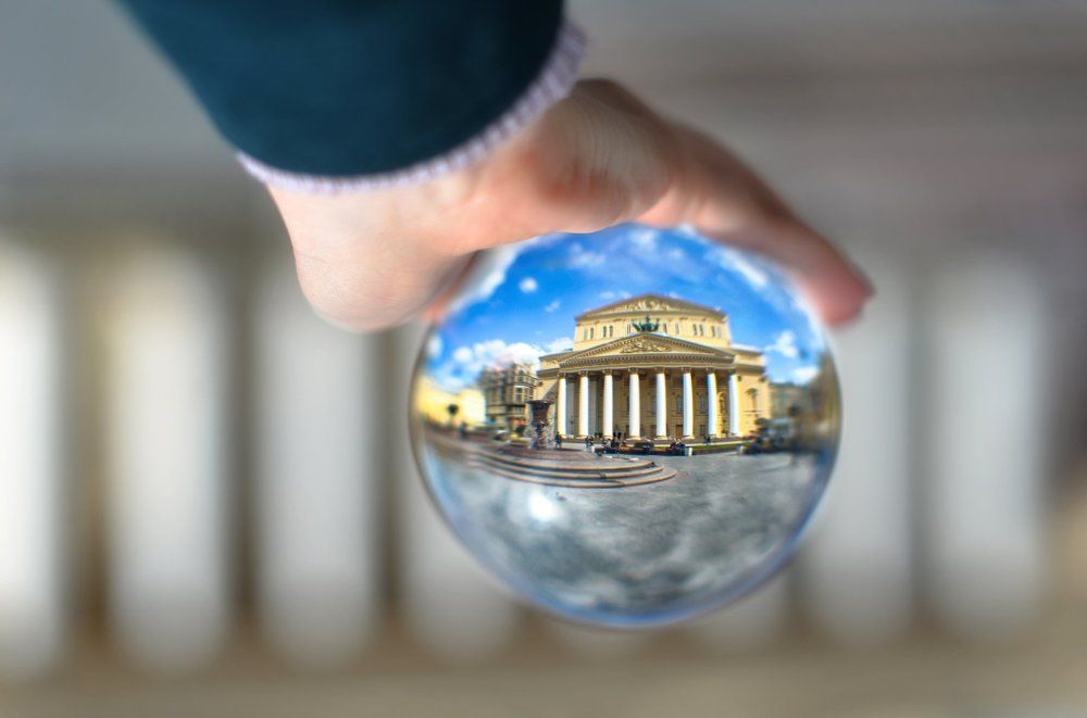 Москва в шаре