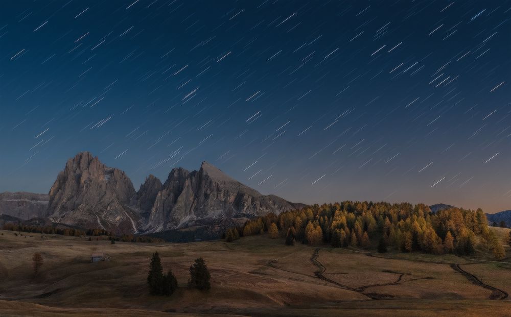 Послезакатный вид на плато Сьюзи