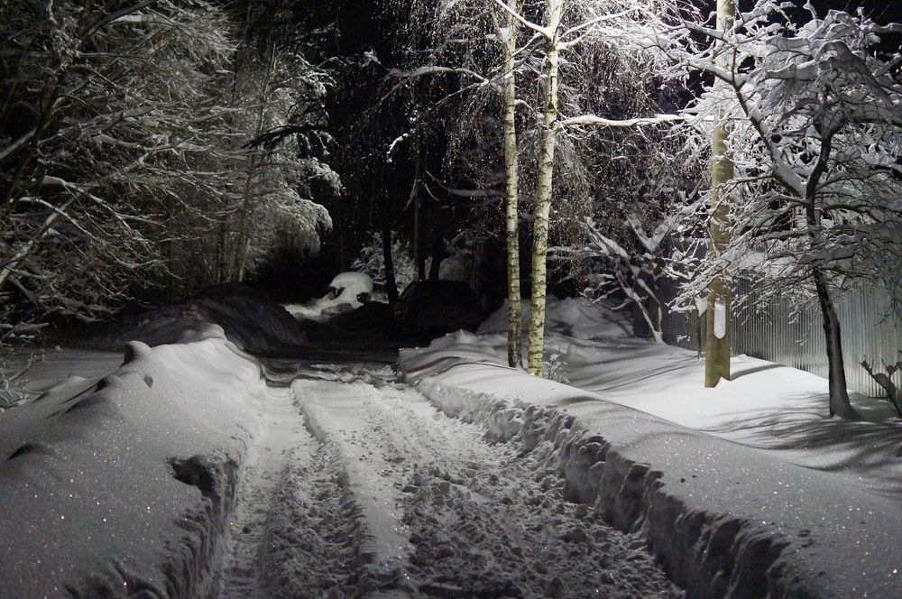 Снегопад 5 января