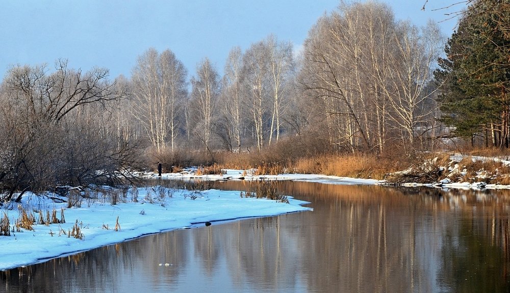 Зимняя река