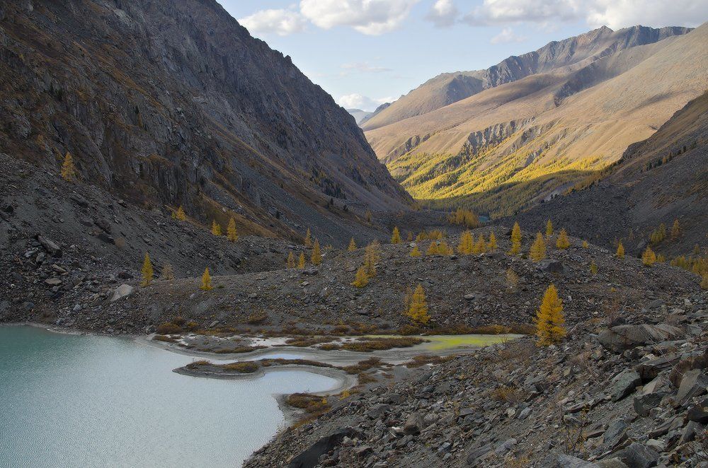 в объятиях гор