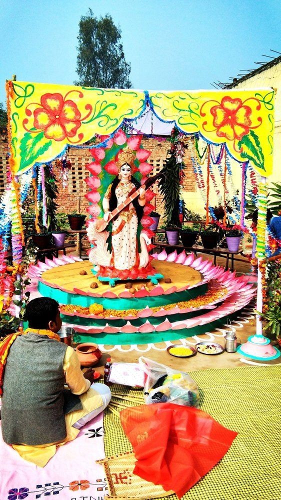 Basant panchmi, Goddess Sarsvati prayer.