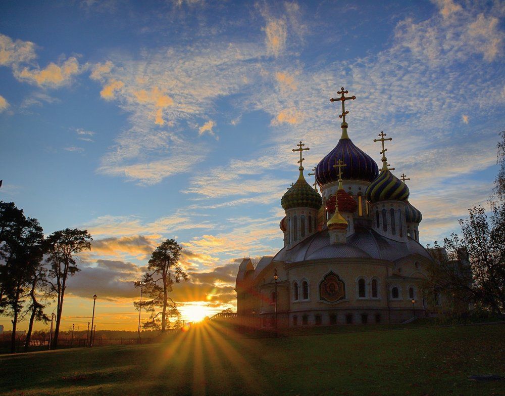 Закат в Ново-Переделкино