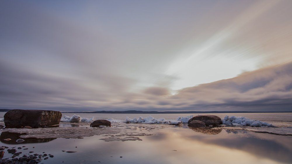 Утро в Карелии