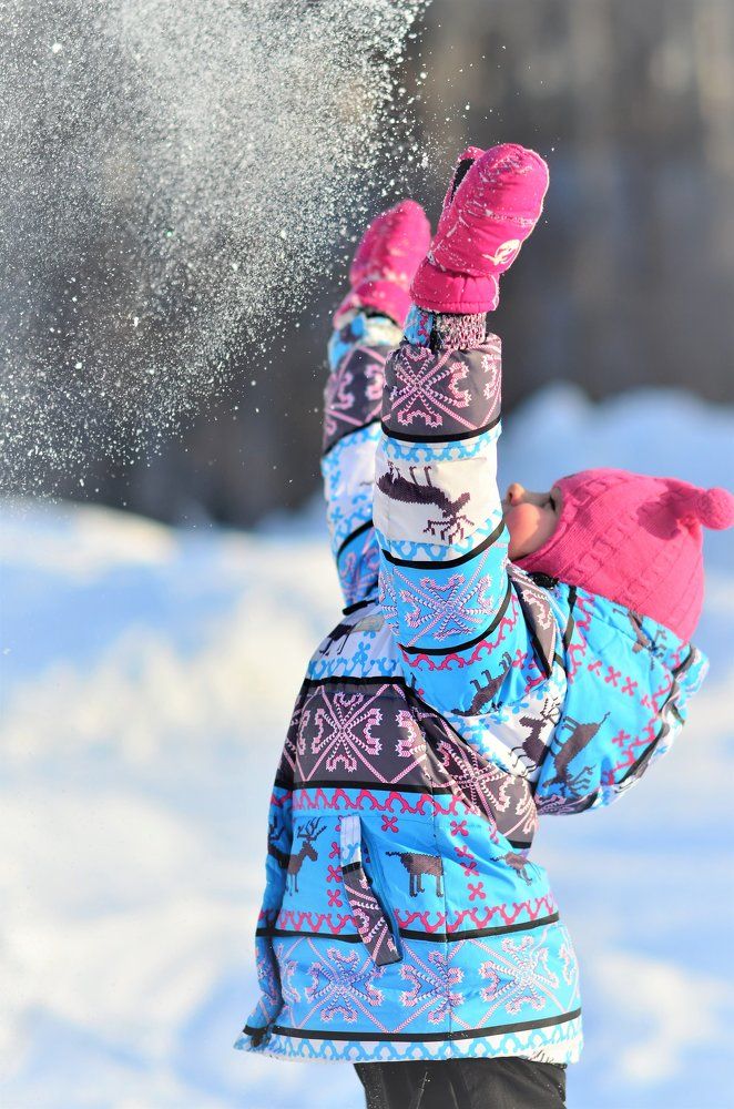 Снег всем детям в радость!