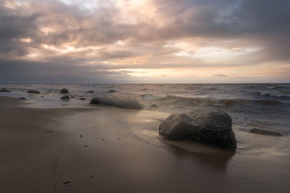 В лучах утреннего солнца