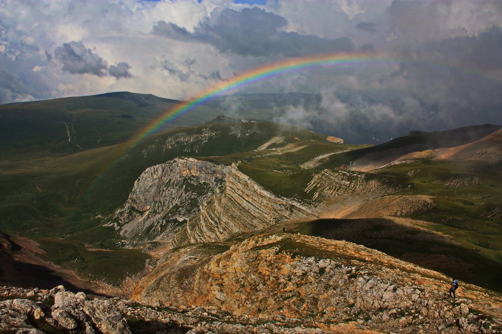 Радуга в горах